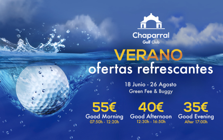 Chaparral Golf Club, Summer offers, Mijas Costa, Costa del Sol