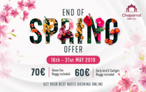 end of spring offer, chaparral golf club, mijas, costa del sol