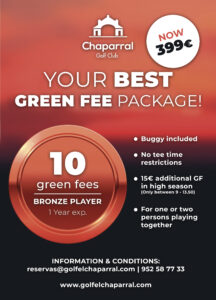golf green fee package